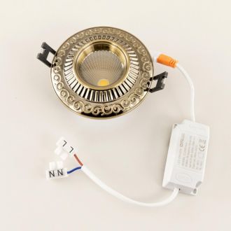 Встраиваемый светильник Citilux Боска CLD041NW3, LED 7 Вт, бронзовый