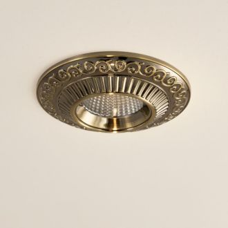 Встраиваемый светильник Citilux Боска CLD041NW3, LED 7 Вт, бронзовый
