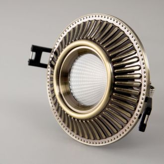 Встраиваемый светильник Citilux Дзета CLD042NW3, LED 7 Вт, бронзовый