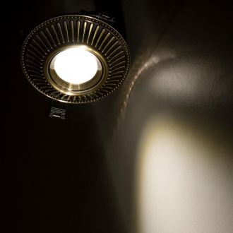 Встраиваемый светильник Citilux Дзета CLD042NW3, LED 7 Вт, бронзовый
