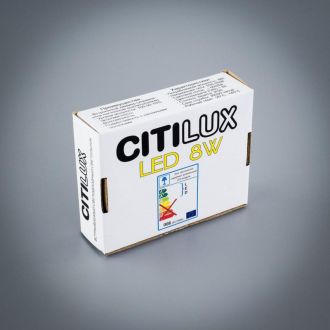 Встраиваемый светильник Citilux Омега CLD50K080N, LED 8 Вт, белый