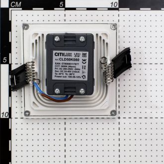 Встраиваемый светильник Citilux Омега CLD50K080, LED 8 Вт, белый