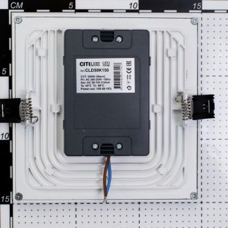 Встраиваемый светильник Citilux Омега CLD50K150N, LED 15 Вт, белый