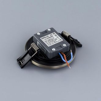 Встраиваемый светильник Citilux Омега CLD50R081, LED 8 Вт, хром матовый/белый