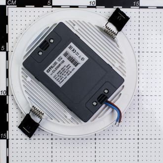 Встраиваемый светильник Citilux Омега CLD50R150, LED 15 Вт, белый