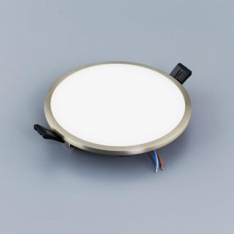 Встраиваемый светильник Citilux Омега CLD50R151, LED 15 Вт, хром матовый/белый