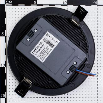 Встраиваемый светильник Citilux Омега CLD50R151, LED 15 Вт, хром матовый/белый