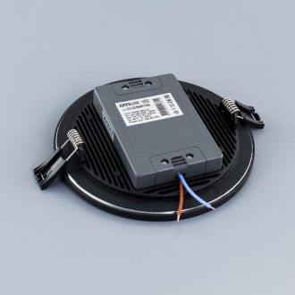 Встраиваемый светильник Citilux Омега CLD50R152, LED 15 Вт, черный/белый