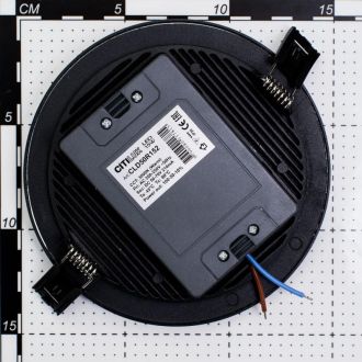 Встраиваемый светильник Citilux Омега CLD50R152, LED 15 Вт, черный/белый
