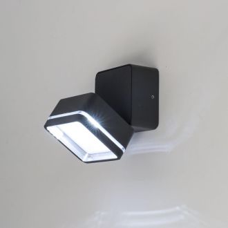 Светильник настенный Citilux CLU0008 CLU0008K, LED 6 Вт, черный/прозрачный