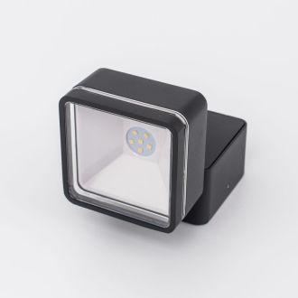 Светильник настенный Citilux CLU0008 CLU0008K, LED 6 Вт, черный/прозрачный