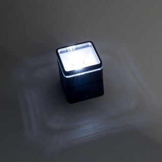 Светильник настенный Citilux CLU0008 CLU0008K, LED 6 Вт, черный/прозрачный
