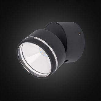 Светильник настенный Citilux CLU0008 CLU0008R, LED 6 Вт, черный/прозрачный