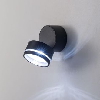 Светильник настенный Citilux CLU0008 CLU0008R, LED 6 Вт, черный/прозрачный