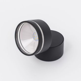 Светильник настенный Citilux CLU0008 CLU0008R, LED 6 Вт, черный/прозрачный