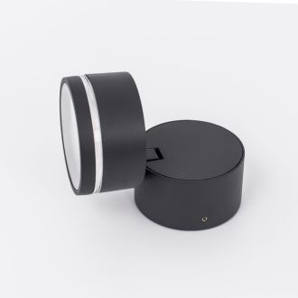 Светильник настенный Citilux CLU0008 CLU0008R, LED 6 Вт, черный/прозрачный
