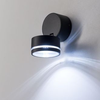 Светильник настенный Citilux CLU0008 CLU0008R, LED 6 Вт, черный/прозрачный