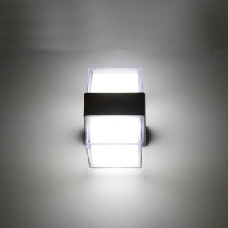 Светильник настенный Citilux CLU0009 CLU0009K, LED 12 Вт, черный/белый