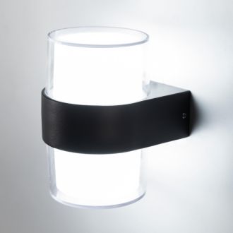 Светильник настенный Citilux CLU0009 CLU0009R, LED 12 Вт, черный/белый