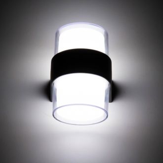Светильник настенный Citilux CLU0009 CLU0009R, LED 12 Вт, черный/белый