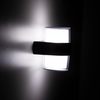 Светильник настенный Citilux CLU0009 CLU0009R, LED 12 Вт, черный/белый