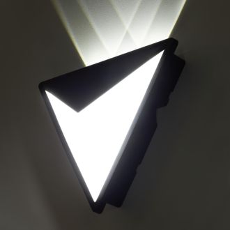 Светильник настенный Citilux Domus CLU0804BK, LED 24 Вт, черный/белый