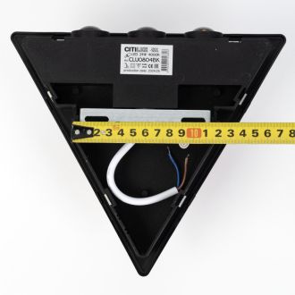 Светильник настенный Citilux Domus CLU0804BK, LED 24 Вт, черный/белый