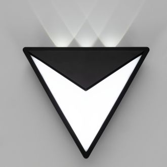 Светильник настенный Citilux Domus CLU0804BK, LED 24 Вт, черный/белый