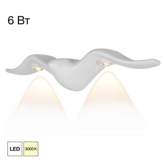 Светильник настенный Citilux Jonathan CLU0805WH, LED 6 Вт, белый