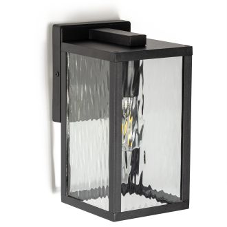 Светильник настенный Citilux Forts CLU09W1, E27, 40 Вт, черный/прозрачный