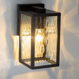 Светильник настенный Citilux Forts CLU09W1, E27, 40 Вт, черный/прозрачный
