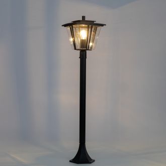 Садово-парковый светильник Citilux Forts CLU10B, E27, 40 Вт, черный/прозрачный