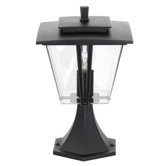 Садово-парковый светильник Citilux Forts CLU10C, E27, 40 Вт, черный/прозрачный