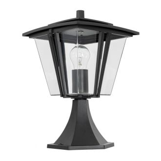 Садово-парковый светильник Citilux Forts CLU10C, E27, 40 Вт, черный/прозрачный