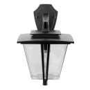 Светильник настенный Citilux Forts CLU10W, E27, 40 Вт, черный/прозрачный Светильник настенный Citilux Forts CLU10W, E27, 40 Вт, черный/прозрачный