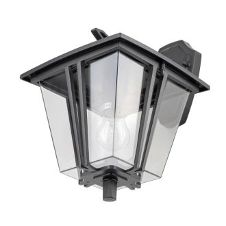 Светильник настенный Citilux Forts CLU10W, E27, 40 Вт, черный/прозрачный