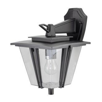Светильник настенный Citilux Forts CLU10W, E27, 40 Вт, черный/прозрачный
