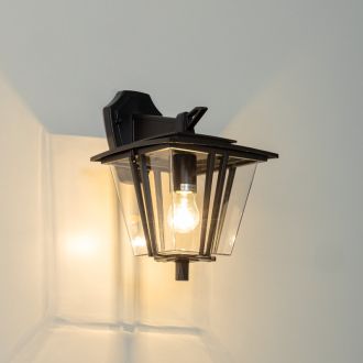 Светильник настенный Citilux Forts CLU10W, E27, 40 Вт, черный/прозрачный