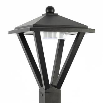 Садово-парковый светильник Citilux Genox CLU12B, GX53, 15 Вт, черный
