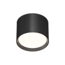 Накладной светильник PILLAR, GX53, до 15 Вт, LED, IP20, черный, алюминий