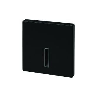 DK1030-BK Светильник встраиваемый в стену, IP 20, LED 3000K, 3 Вт, черный, алюминий