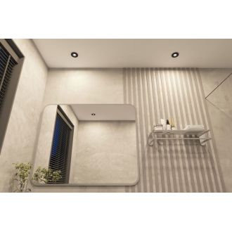 DK2036-BK Встраиваемый светильник влагозащ., IP 44, до 15 Вт, GU10, LED, черный, алюминий