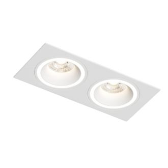 DK2062-WH Встраиваемый светильник, IP 20, до 15 Вт, GU10, LED, белый, алюминий