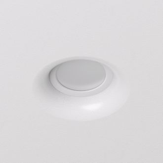 DK2080-WH Встраиваемый точечный светильник для натяжных ПВХ потолков INVIZ, IP 20, до 9 Вт, GU10, LED, белый, ABS-пластик