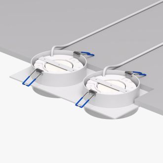 DK2092-WH Встраиваемый светильник FLAT, IP 20, до 15 Вт, GX53, LED, белый, алюминий