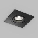 DK2111-BK Встраиваемый влагозащищённый светильник HYDRO, IP44, до 15 Вт LED, GU10, алюминий, чёрный