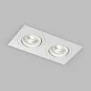 Встраиваемый влагозащищённый светильник HYDRO, IP44, 2×15 Вт LED макс., GU10, алюминий, белый Встраиваемый влагозащищённый светильник HYDRO, IP44, 2×15 Вт LED макс., GU10, алюминий, белый