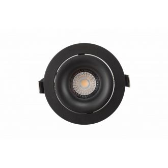 DK2120-BK Встраиваемый светильник, IP 20, 50 Вт, GU10, черный, алюминий
