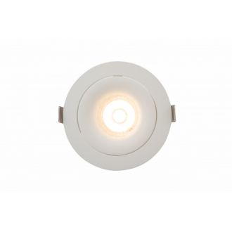 DK2120-WH Встраиваемый светильник, IP 20, 50 Вт, GU10, белый, алюминий