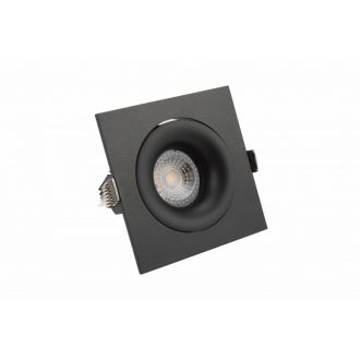 DK2121-BK Встраиваемый светильник, IP 20, 50 Вт, GU10, черный, алюминий